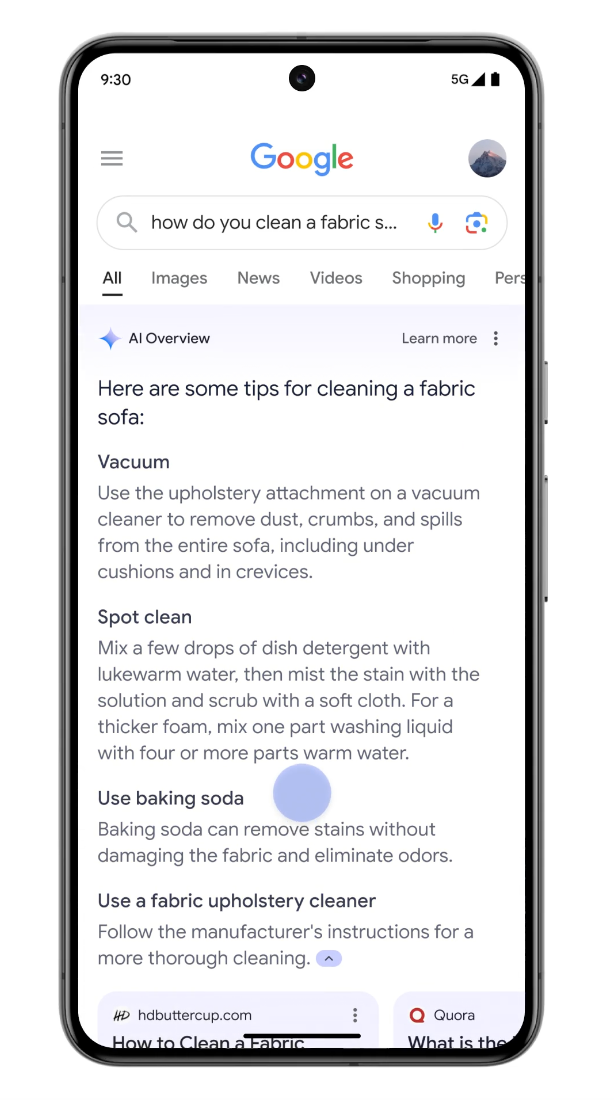 Google's AI Overviews