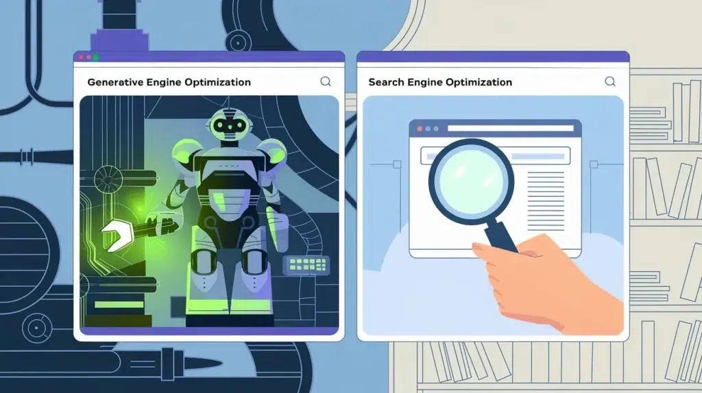 GEO vs SEO - Webdigitci