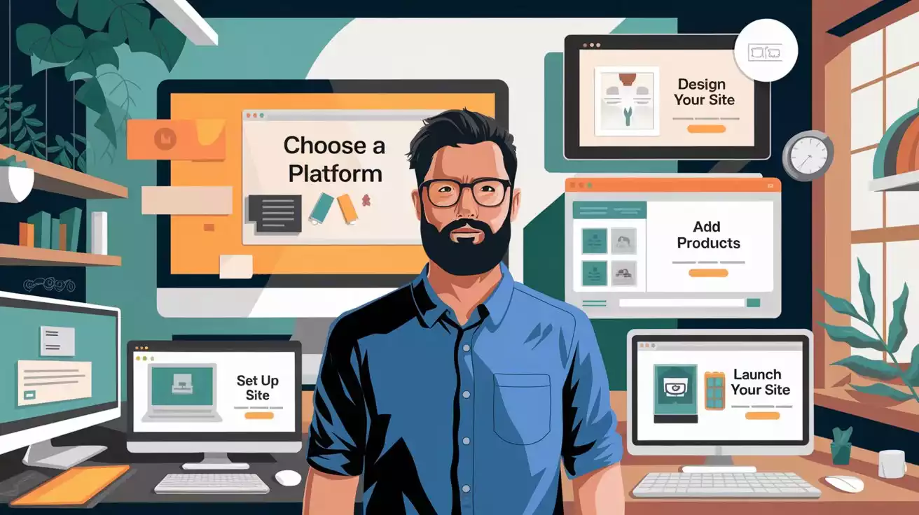 Comment créer un site web de vente en ligne - wedigitci
